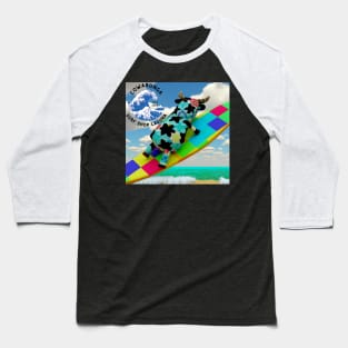 Cowabunga Surf Shop Baseball T-Shirt